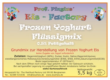Frozen Yogurt flüssig natur